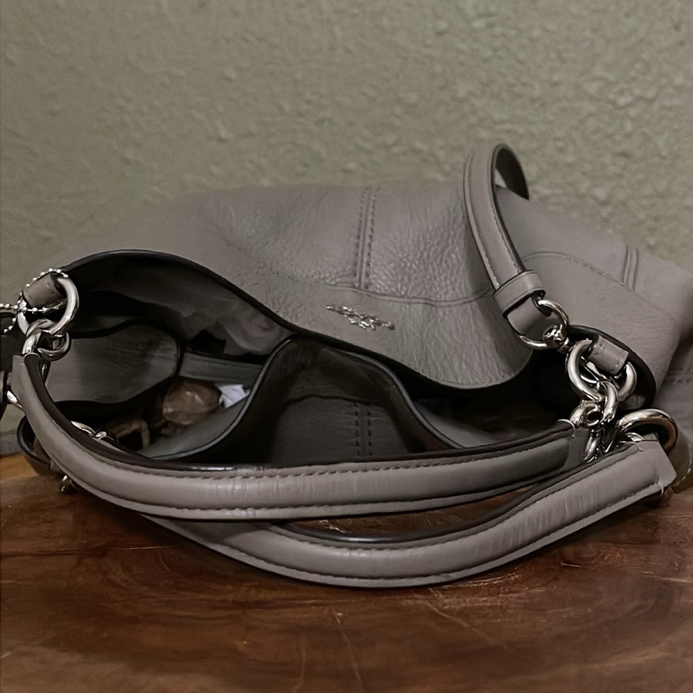 COACH LEATHER SMALL LEXY SHOULDER BAG - Picture 11 of 16